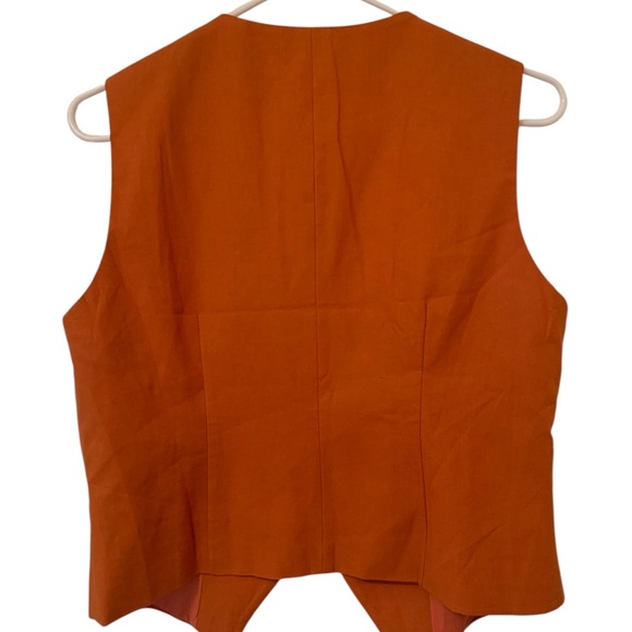 NWT Commense Burnt Orange Pantsuit M - Picture 5 of 11